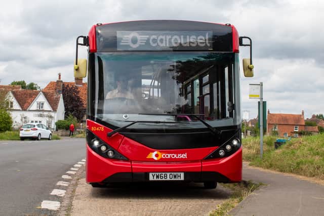 Photo of a Carousel Buses vehicle