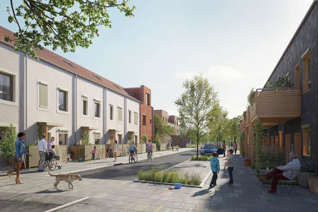 A GCI image of the new development at Westwick Row