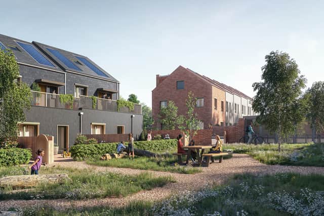 A GCI image of the new development at Westwick Row
