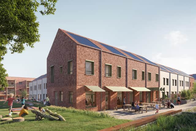 A GCI image of the new development at Westwick Row
