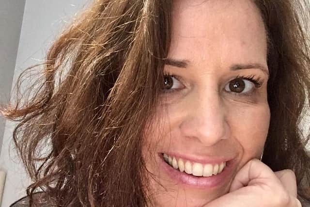 Stroke survivor Nicola Evans