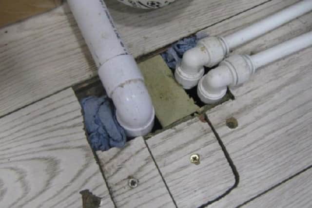 Inadequate measures to prevent mice activity