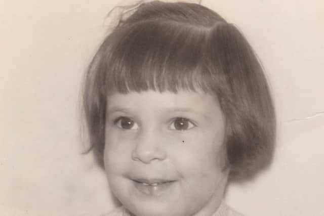 Debbie as a child