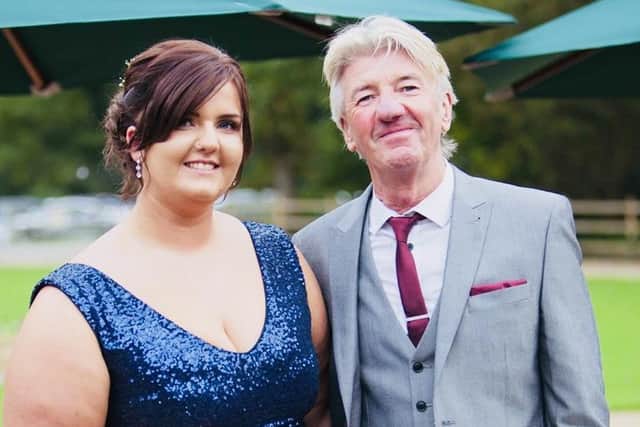 Danine and her late father Roy
