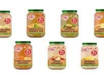 Just some of the Cow & Gate baby food jars being recalled