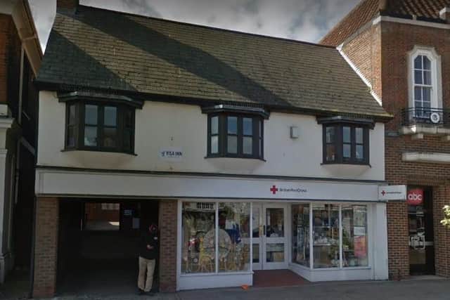 British Red Cross store in Berkhamsted