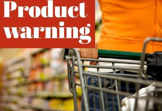 Product recall