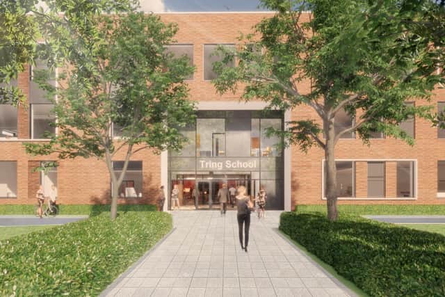 Architects images of the planned rebuild