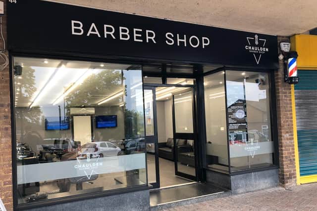 Chaulden Barber Shop has created a 'safe place' for the public