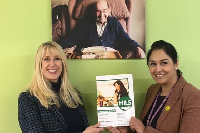 Sarah Wren, Chief Executive of HILs, and Kristy Thakur, deputy Head of Community Wellbeing