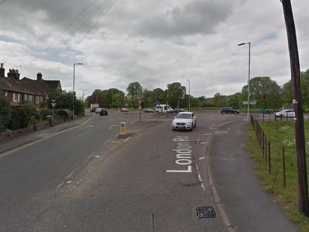 There is a red light camera at the junction with London Road.