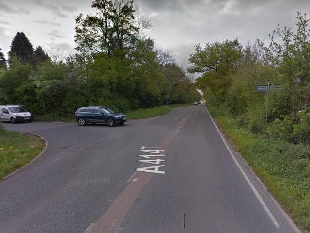 40mph speed limit eastbound and westbound of Blackwater Lane.