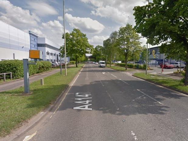 30mph speed limit south of the junction with Eaton Road.
