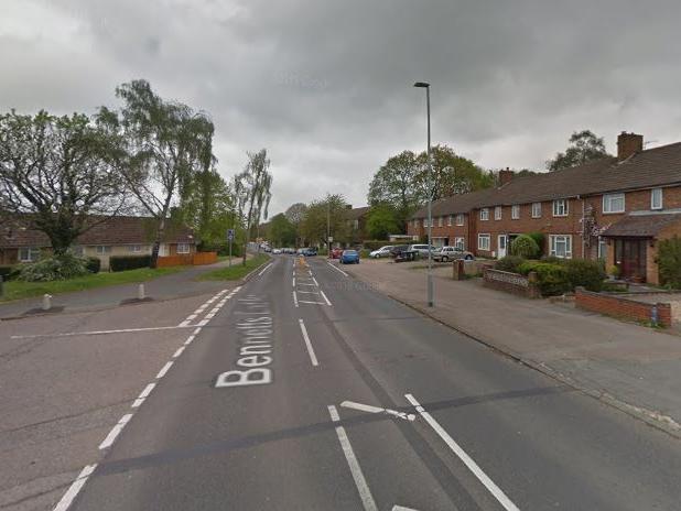 30mph speed limit north of Reddings.