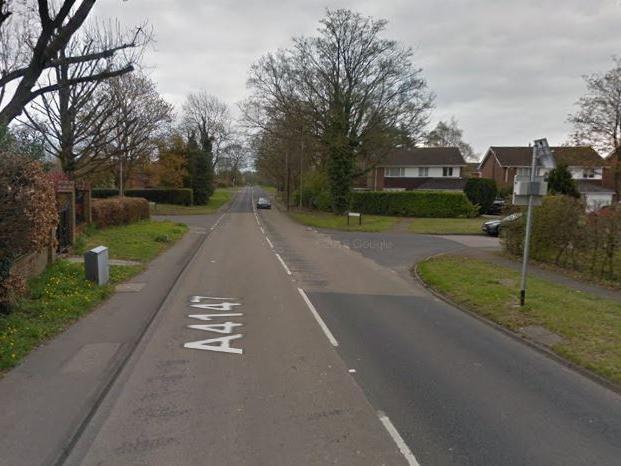 30mph speed limit west of the junction with Bartel Close.
