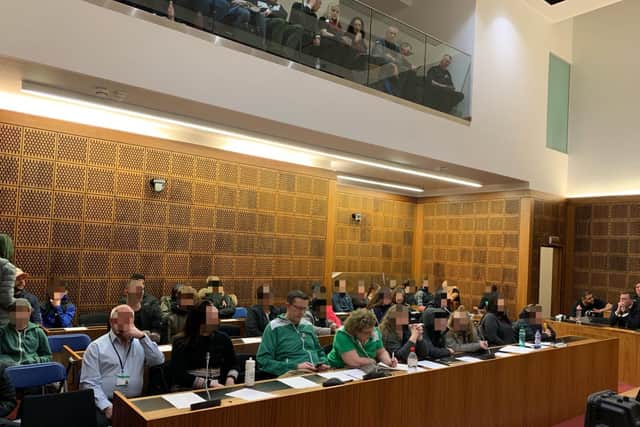 The event was at Hertfordshire University