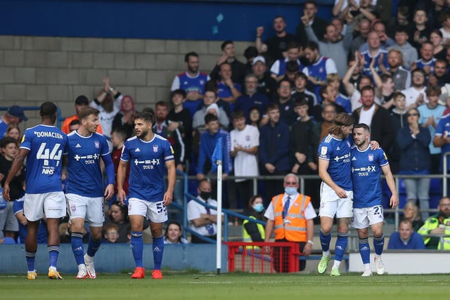 Ipswich Town (68 points) - Ipswich are expected to climb one place before the end of the campaign, with the club currently in 11th position.
