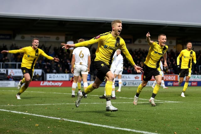 Burton Albion (63 points) - Burton are tipped to finish the season in 11th, with the club currently sat 12th in the table.