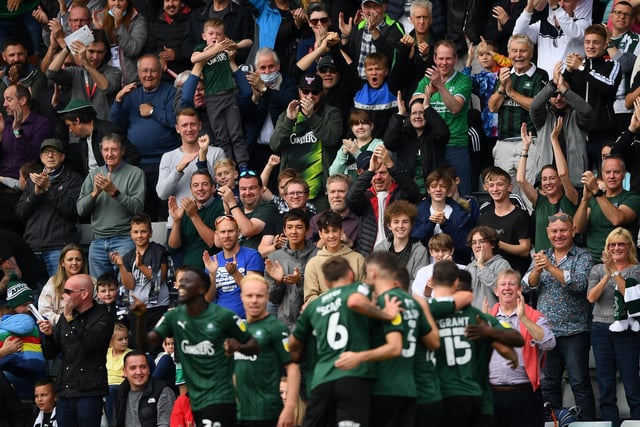 Plymouth Argyle (74 points) - Plymouth are currently placed sixth but are tipped to finish outside the play-off spots.