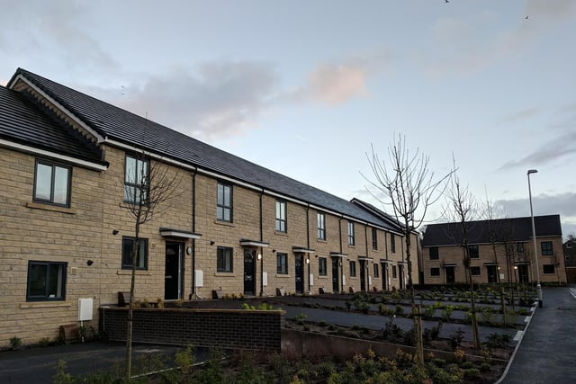 Now: The eyesore derelict mill site was transformed into dozens of new homes.
