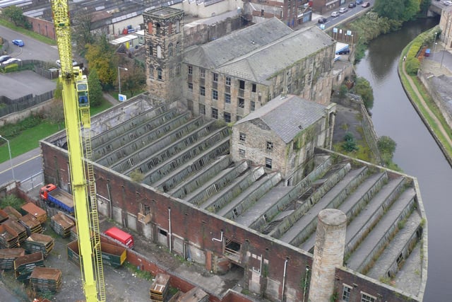 Then: Victoria Mill, Weavers' Triangle.