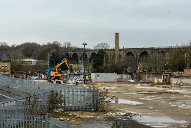 Then: Pioneer car park.