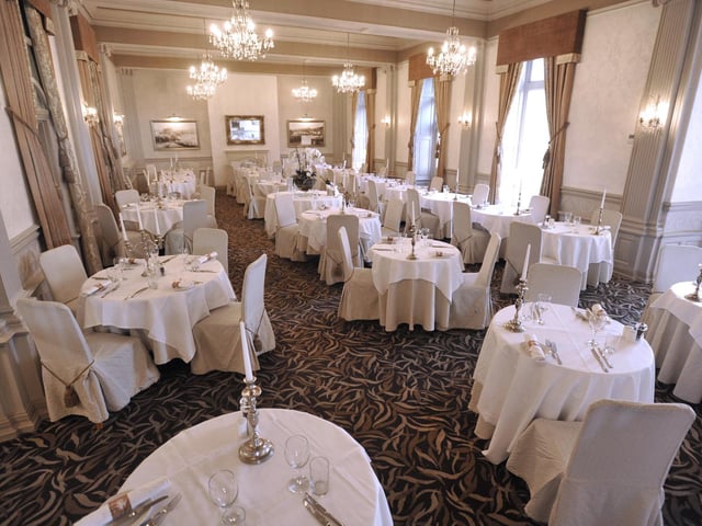 Scarborough Palm Court Hotel’s AA silver awarded restaurant serves no less than three fun afternoon teas. One is served with Laurent Perrier Champagne, sandwiches including coronation chicken and roast Yorkshire beef and cherry Bakewell and lemon posset desserts. Another version is served with smoked salmon, award-winning pork pie, chef’s terrine with piccalilli and cheese and bacon scones. And another comes complete with hand-cut chips, haddock goujons and homemade tartare sauce.