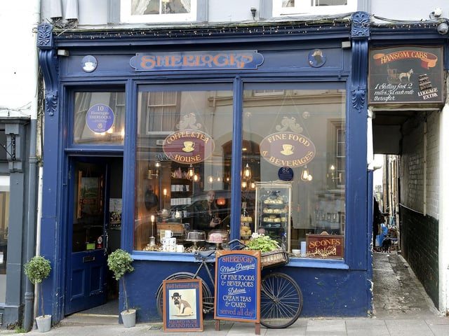 Set on one of the oldest streets in Whitby, charming Sherlocks Coffee House is a shrine to Sherlock Holmes, serving traditional Yorkshire cream tea among Victorian-style décor and furnishings.