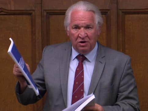 Sir Mike Penning spoke at a debate on the new report in the House of Commons