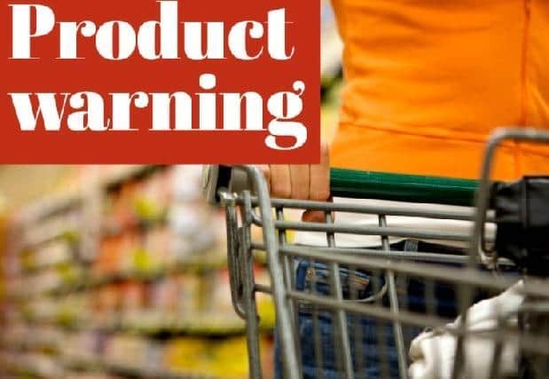 Some of the dog food products might contain salmonella