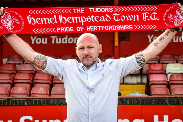 New Hemel Hempstead Town boss Lee Bircham