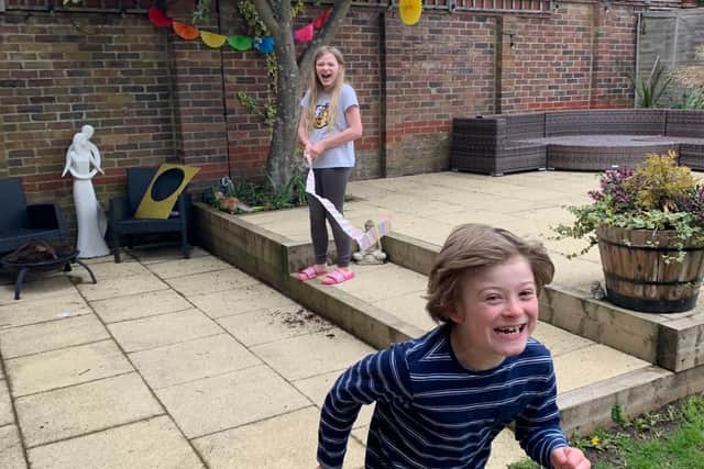 Harry ran 1060 laps of his garden