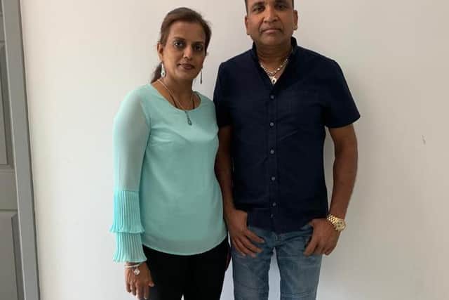 New owners Reena and Nalin Patel