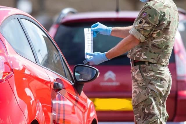 Drive through testing sites are now open to everyone living or working in Hertfordshire