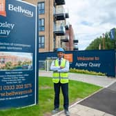Chandra Kancham, site manager atApsleyQuay