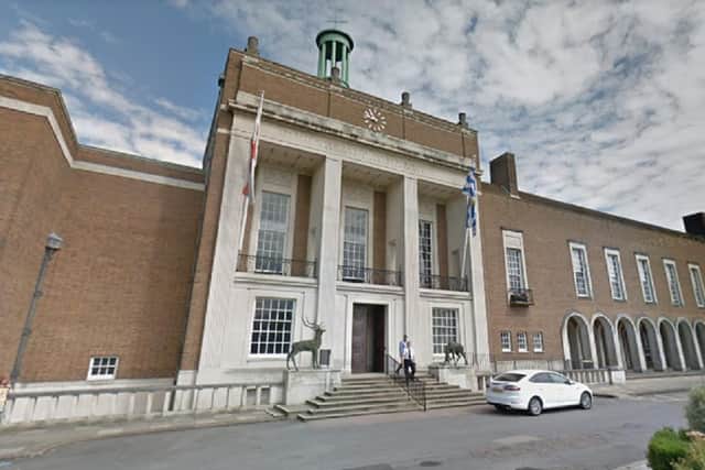 Hertfordshire County Council offices (C) Google Maps