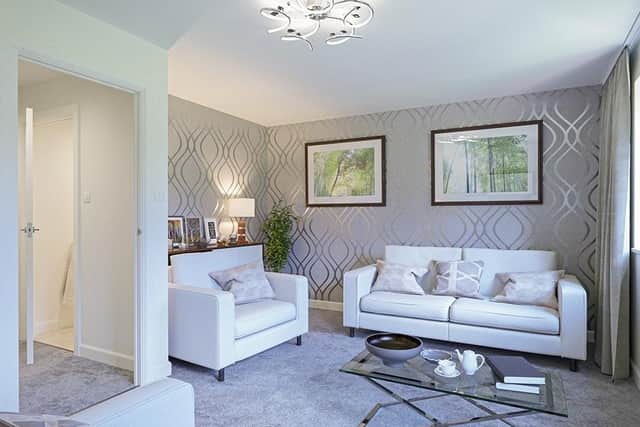 Images of a three-bedroom Orchid house type at Bovis Homes Aspen Park location in Apsley
