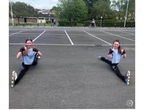 Genevieve and Emily at Gadebridge Park