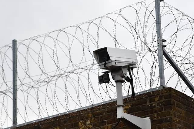 Prison stock image