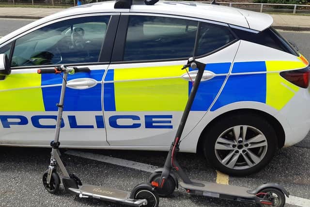 Four e-scooters seized in Hemel Hempstead as police crackdown on illegal riding