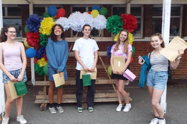 Tring School students celebrate A-level success