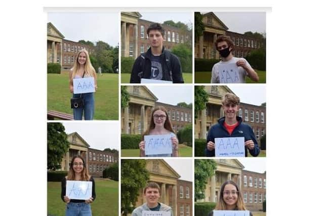 Students at The Hemel Hempstead School are celebrating their A-level results