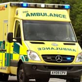 Ambulance stock image