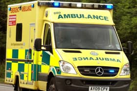 Ambulance stock image