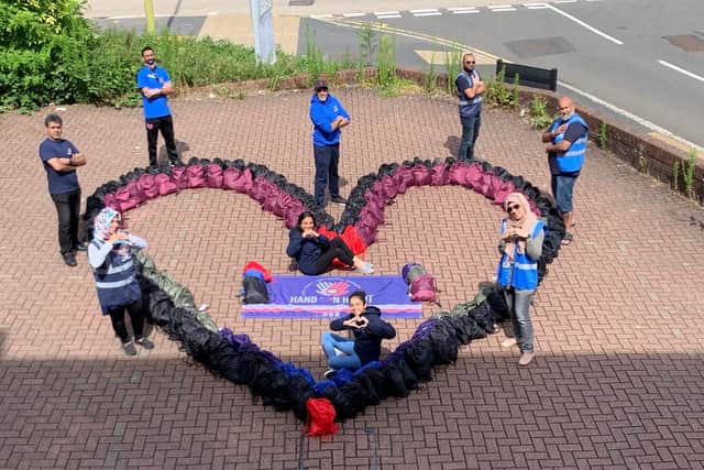 Hand on Heart has completed the summer project