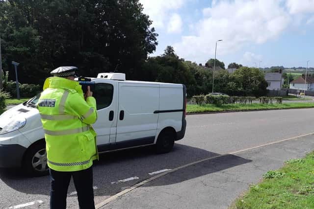 Police crackdown on speeding in Dacorum (C) Hertfordshire Police