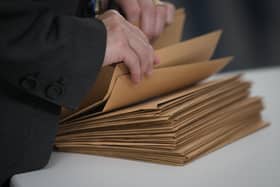 Exams stock image