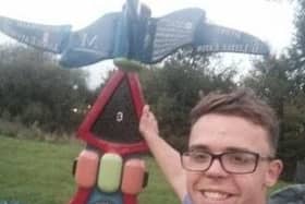 Josh has raised over £1,000 for charity