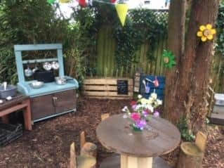 Wigginton Pre-School has given its garden a makeover