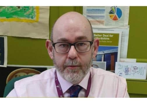 Hertfordshire's public health chief Jim McManus